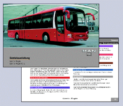 Betriebsanleitung von NeoMAN fr einen Bus - tekom Doku-Preisträger 2005