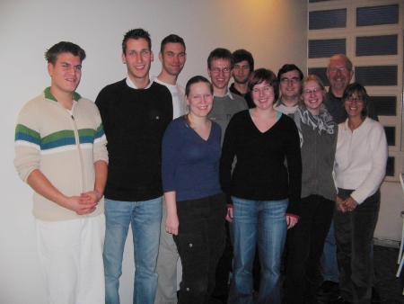 Projektgruppe Intercultural Virtual Team Project - deutsche Teilnehmer und Dozenten