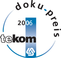 Logo des tekom Doku-Preises 2006